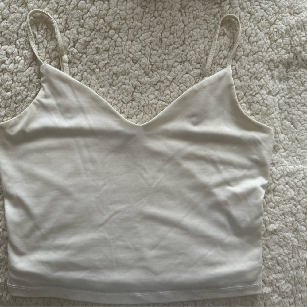 White tank top
